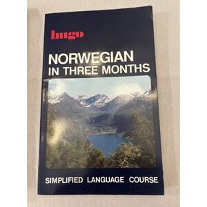 Norwegian in Three Months by Hugo's Language Books, Hugo's Language 1989